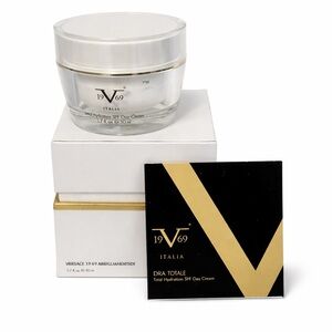 Versace V1969 Italia Total Hydration Facial Cream SPF Day Moisturizer 1.7oz NIB